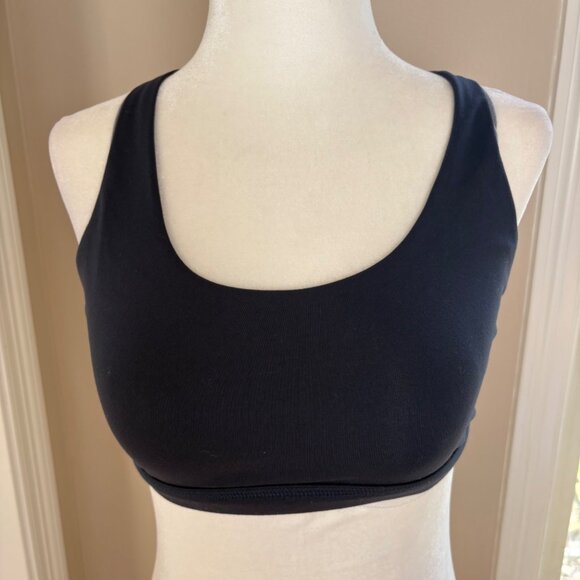 Born Primitive Vitality 2.0 Sports Bra Navy Blue Strappy Back Size Small - Picture 5 of 11